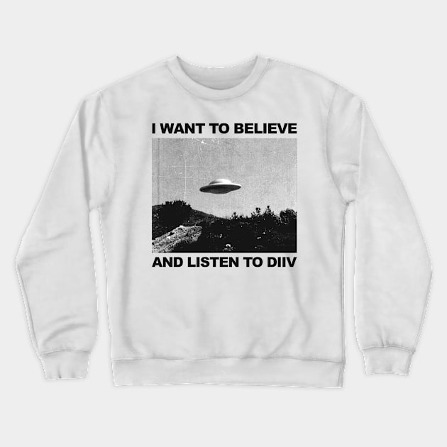 Listen to DIIV Crewneck Sweatshirt by Aprilskies